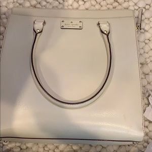 Kate spade off white purse